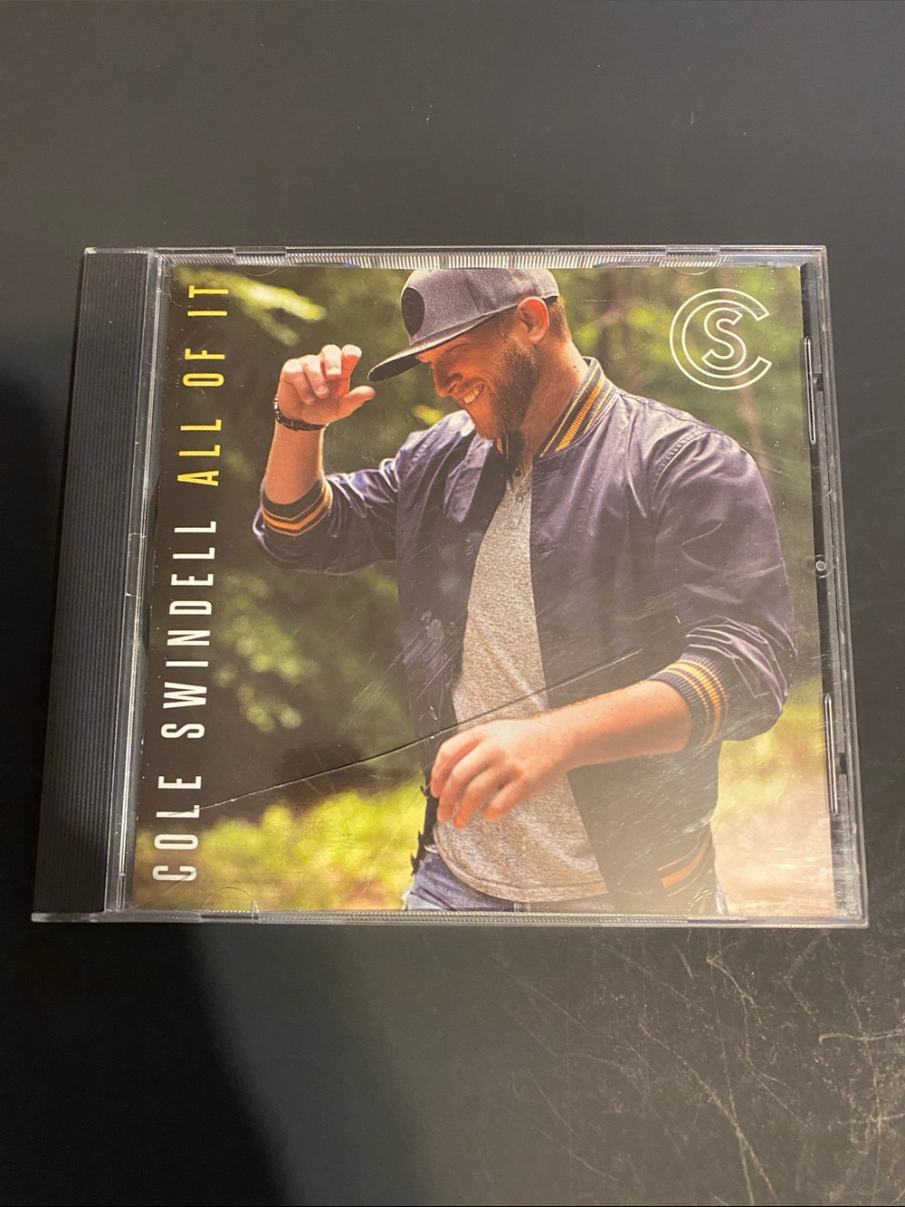 Cole Swindell "All of It" CD - Black Jacket Cover